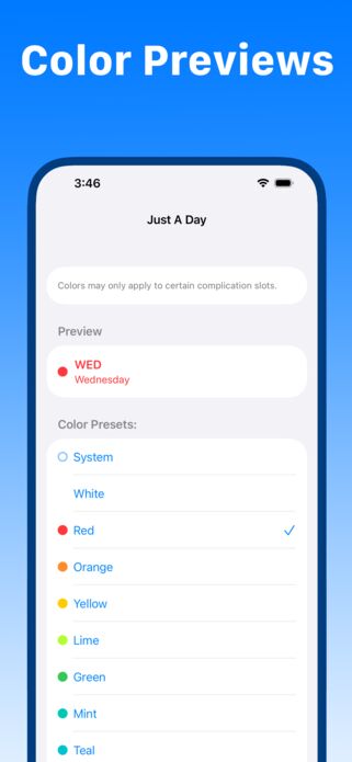 iPhone Color Preview